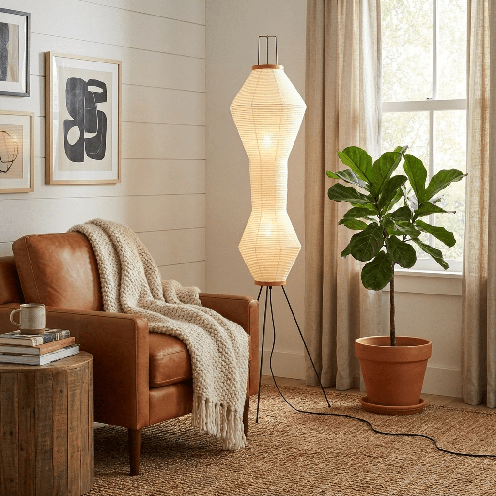 Hourglass Floor Lamp