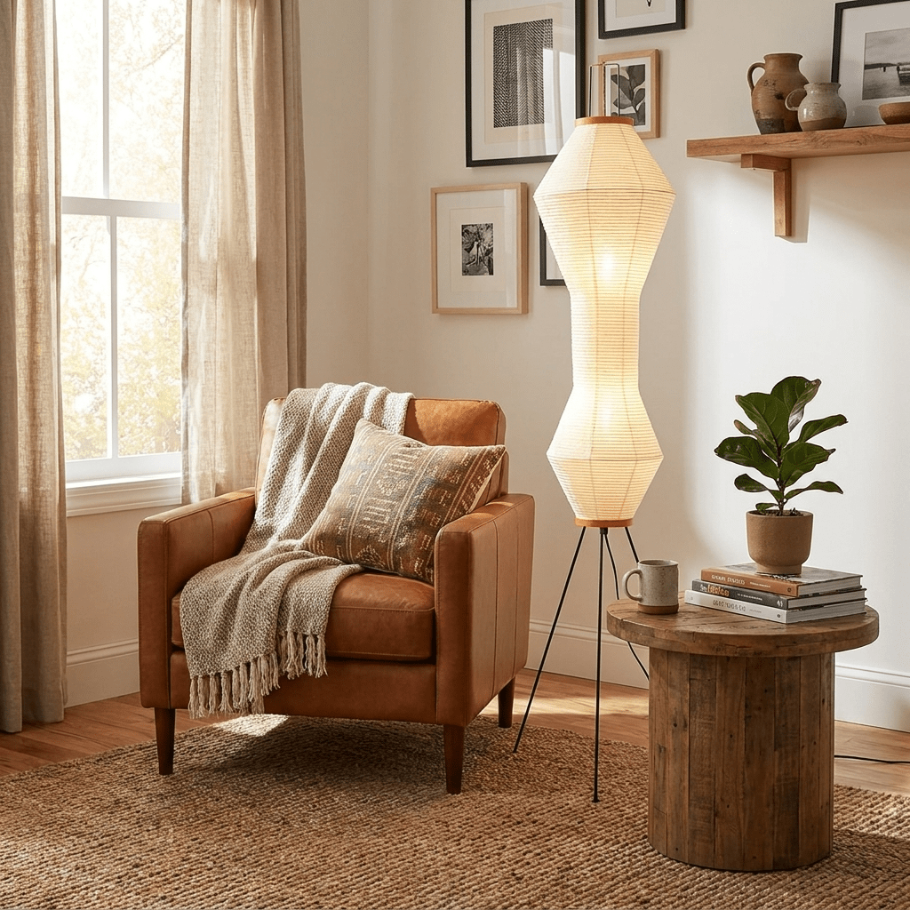 Hourglass Floor Lamp