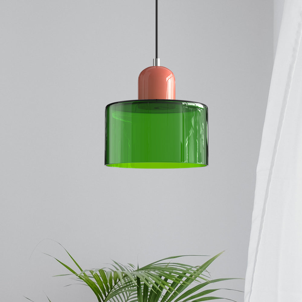 Valentina Modern Glass Kitchen Island Pendant Light