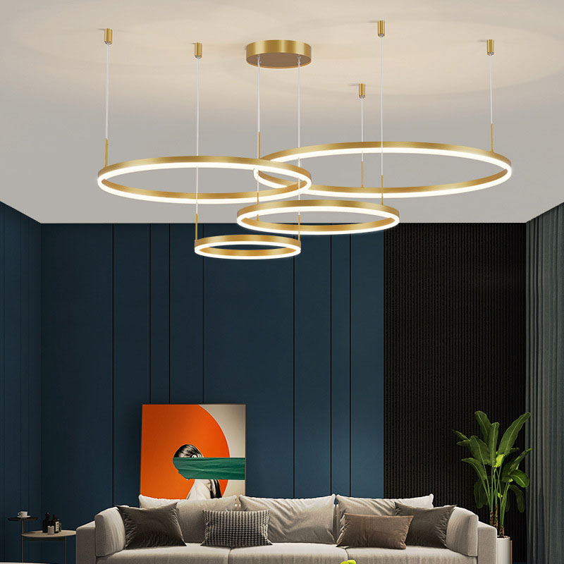 Arisha Modern Pendant Light Tir-Circle