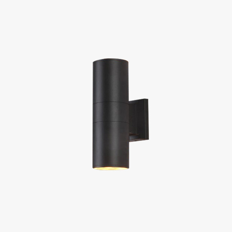 Ray Minimalist Double-headed LED Outdoor Wall Lamp Glass Garden Corridor