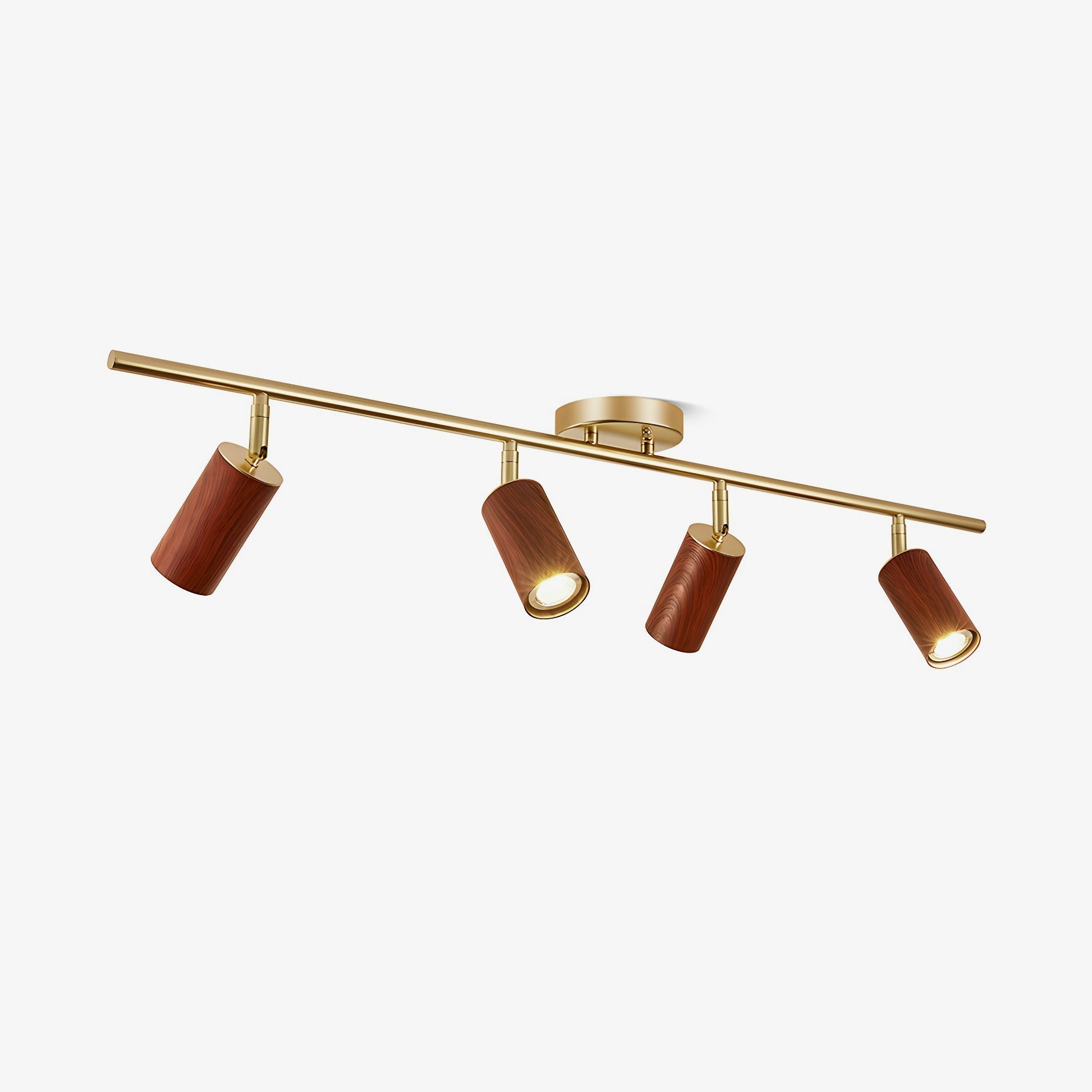 Usolila Modern Minimalist Wood Ceiling Light