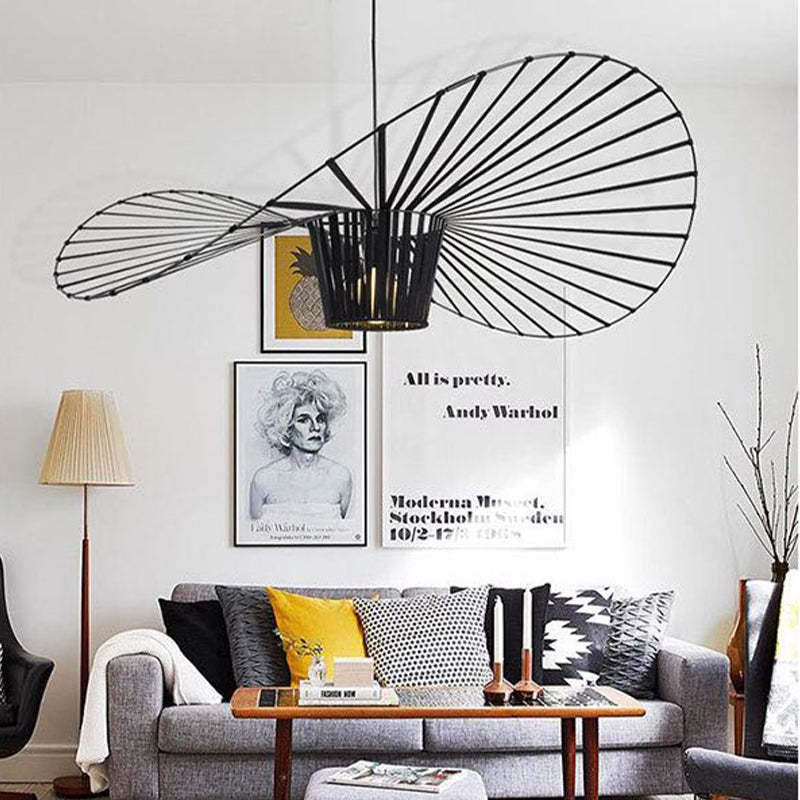 Ritta Modern Flower Fabric Pendant Light