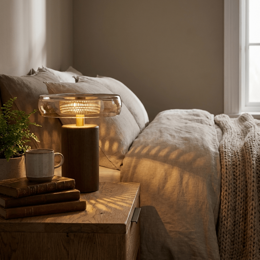 Renelia Disc Table Lamp