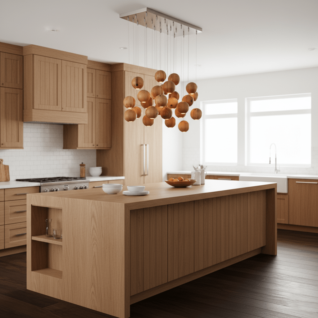 Orbwood Cluster Pendant Light