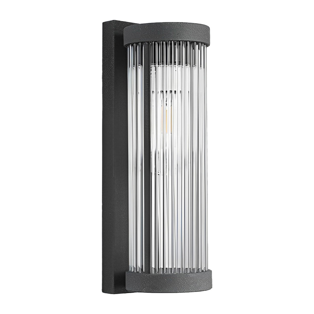Denise Creative LED Modern Solar Glass Outdoor Wall Lights