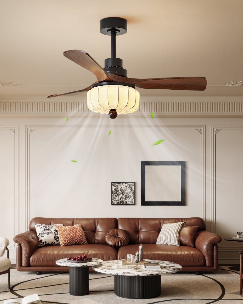 Elira Vintage Ceiling Fan Light - Neutral Decor