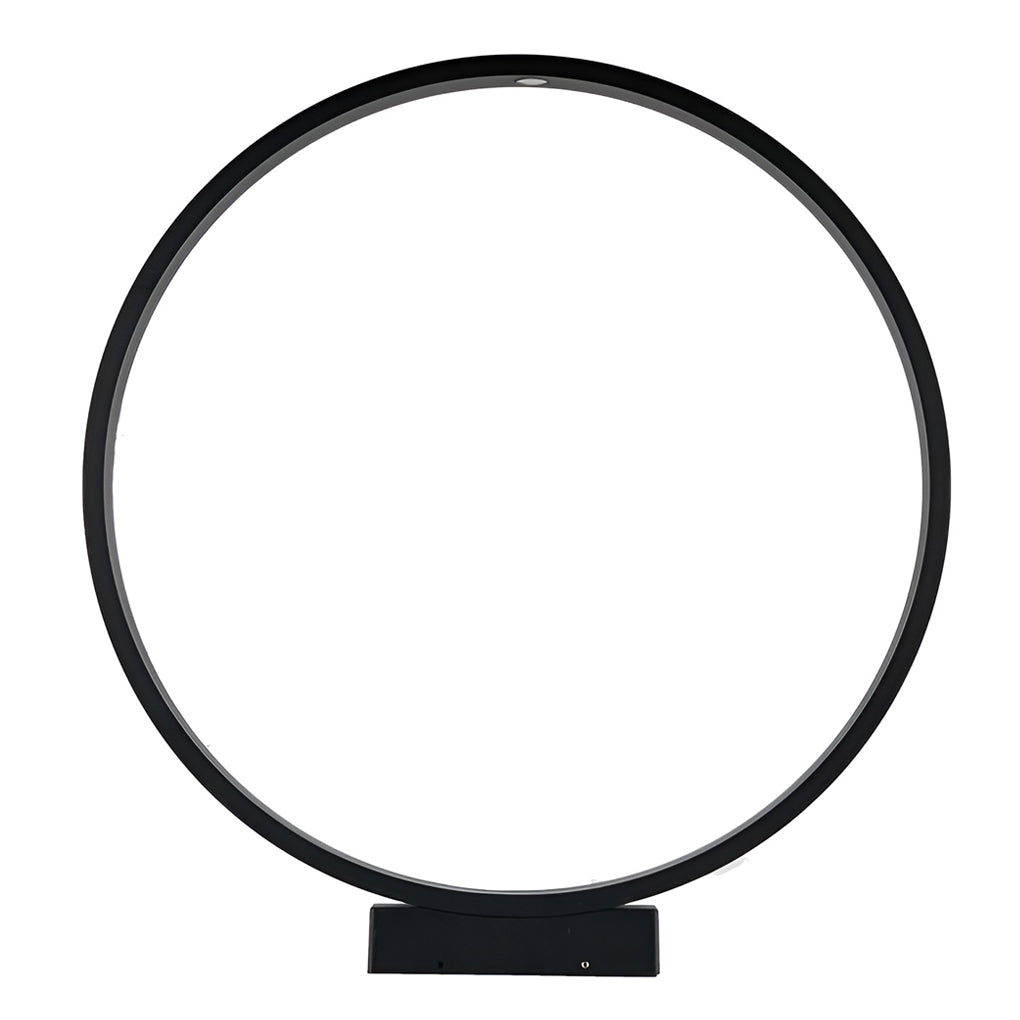 Floyd Elegant Circular Ring Aluminum Outdoor Pathway Light