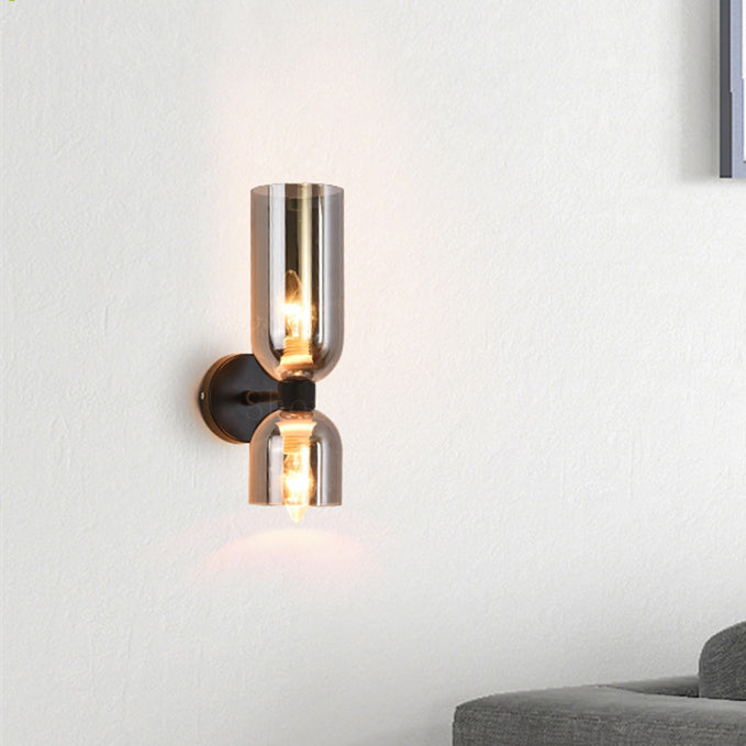 Valentina Modern Bedroom Glass Wall Lamp Sconce