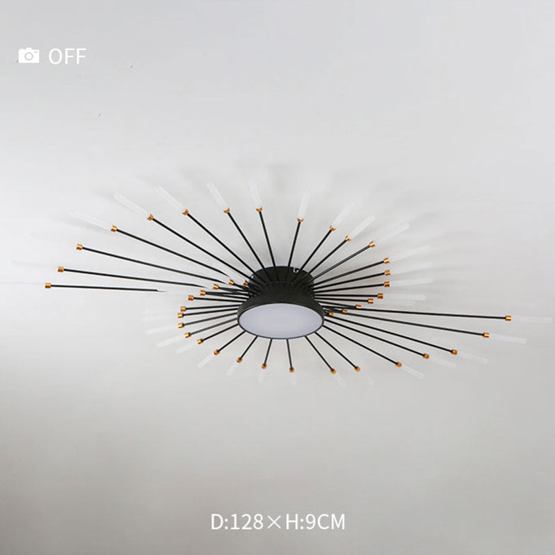 Arisha Modern Home Decoration Fireworks LED Ceiling Light