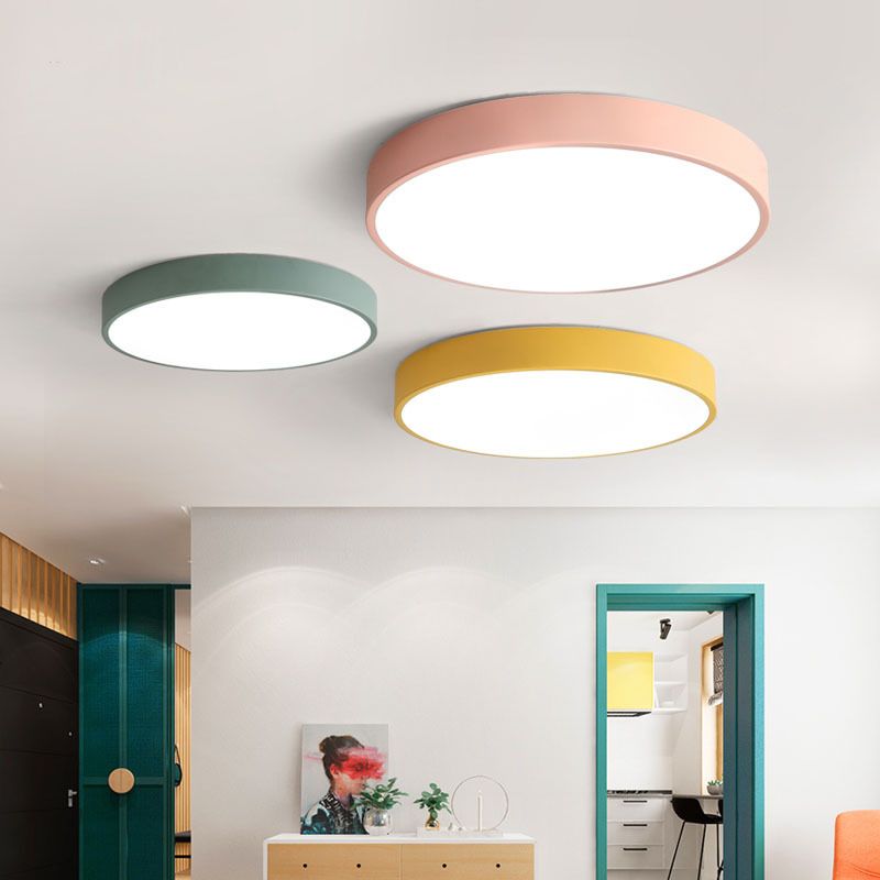 Valentina Ceiling Light Round Flush Mount Bedroom