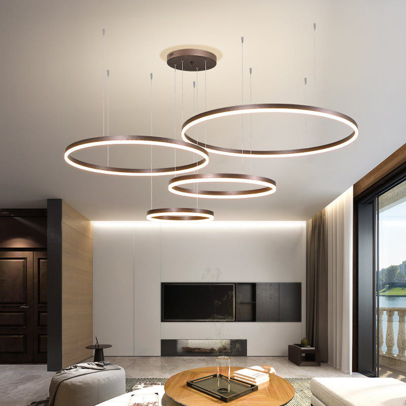 Arisha Modern Pendant Light Tir-Circle