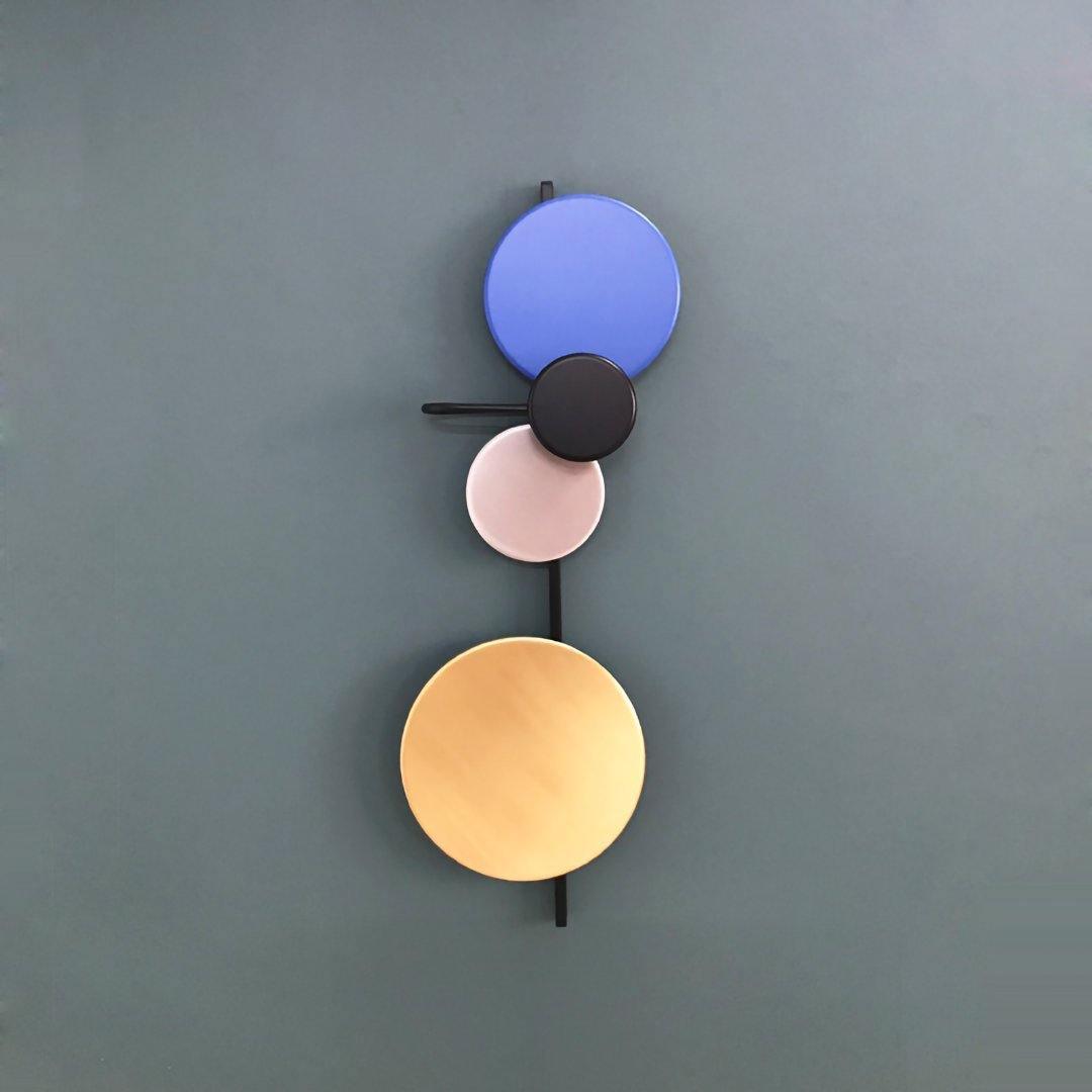 Mirq Wall Lamp Magnetic Discs Artistic