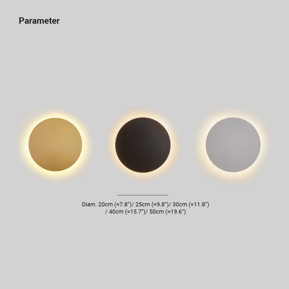 Ray Modern Round Wall Mounted Lamp, , Bedside/Living Room