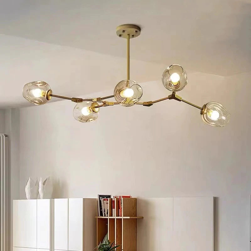 Valentina Nordic Modern Glass Pendant Light Bubble