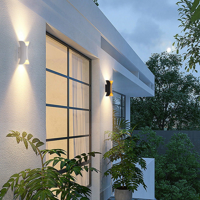 Ray Modern LED Outdoor Wall Light Garden Corridor