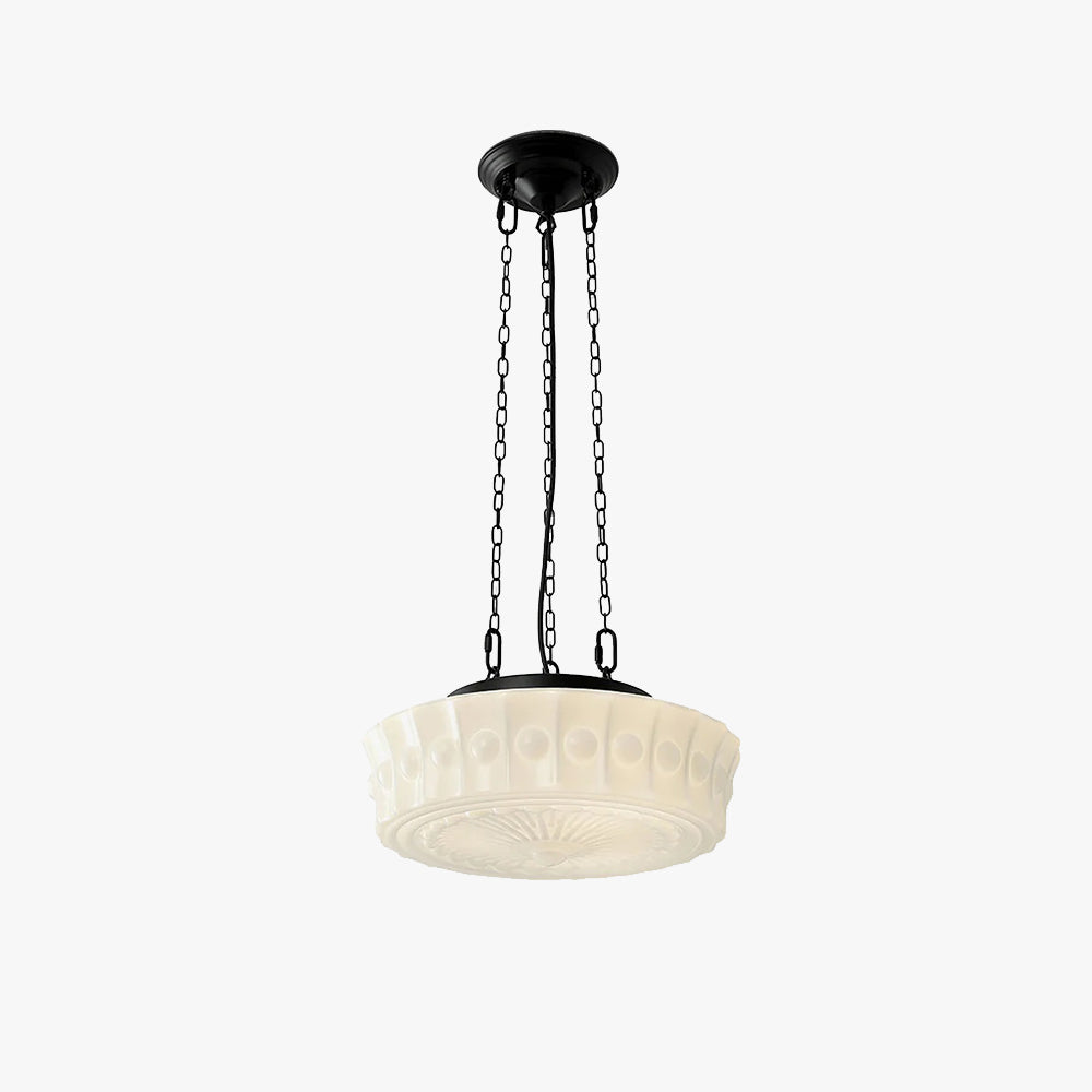 Valentina Vintage French Country Dome Pendant Light Living Room