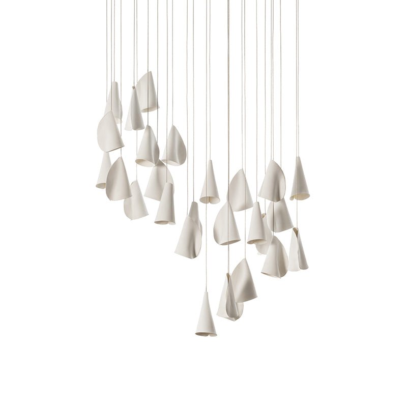 Olshaion Geometric Ceramic Pendant Light