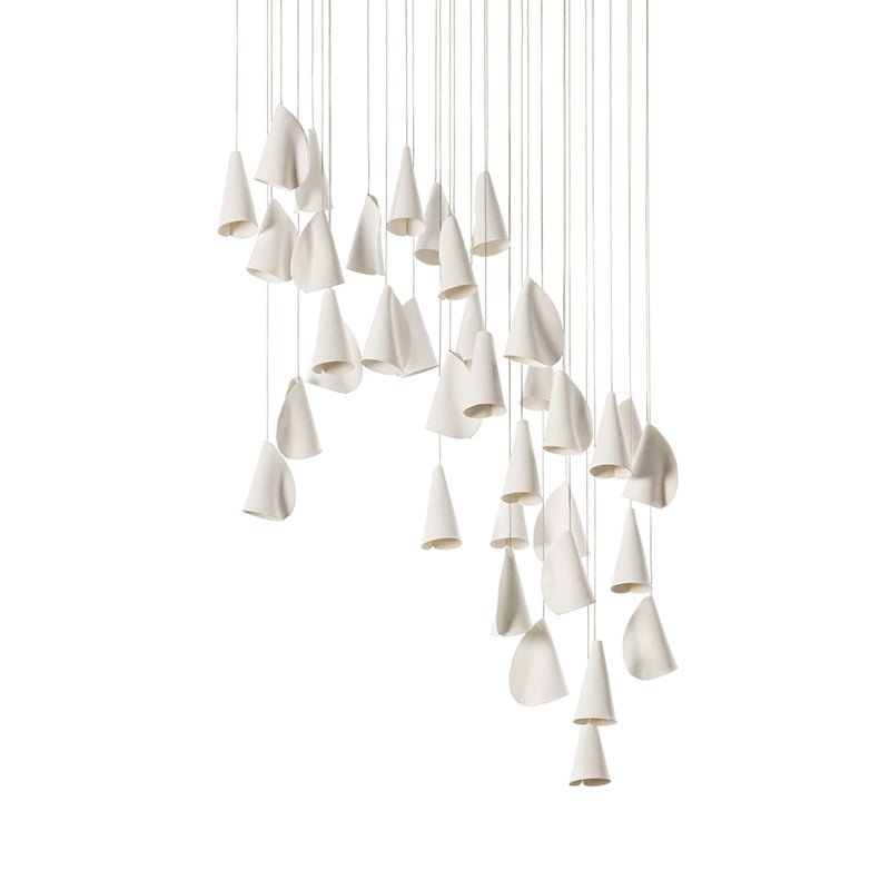 Olshaion Geometric Ceramic Pendant Light