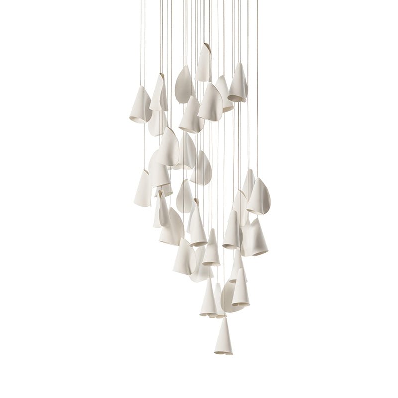 Olshaion Geometric Ceramic Pendant Light