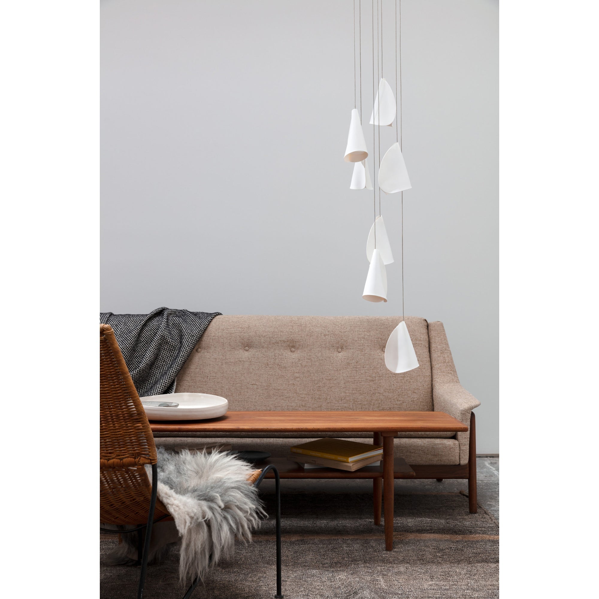 Olshaion Geometric Ceramic Pendant Light