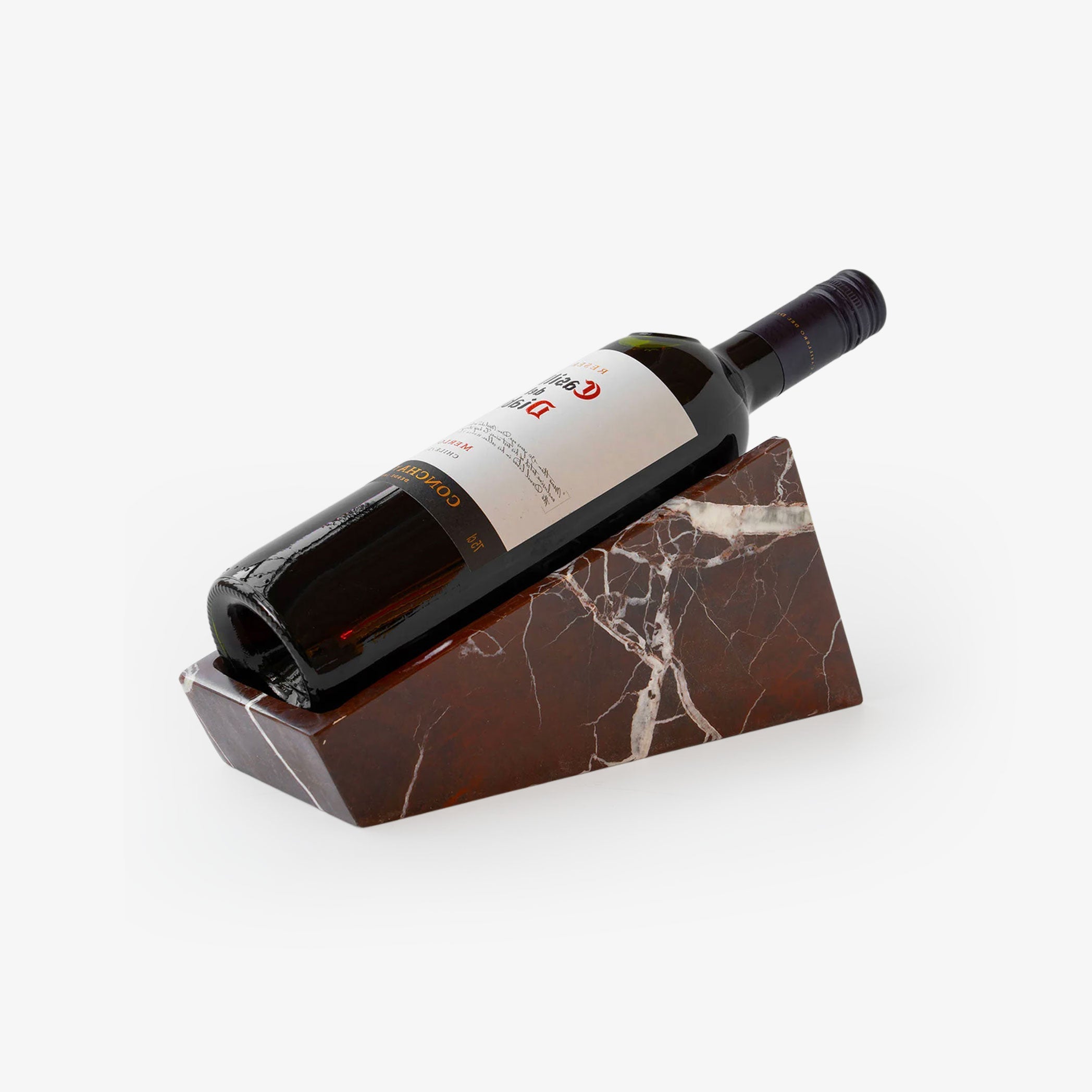 Selivian Cantilever Marble Wine Stand