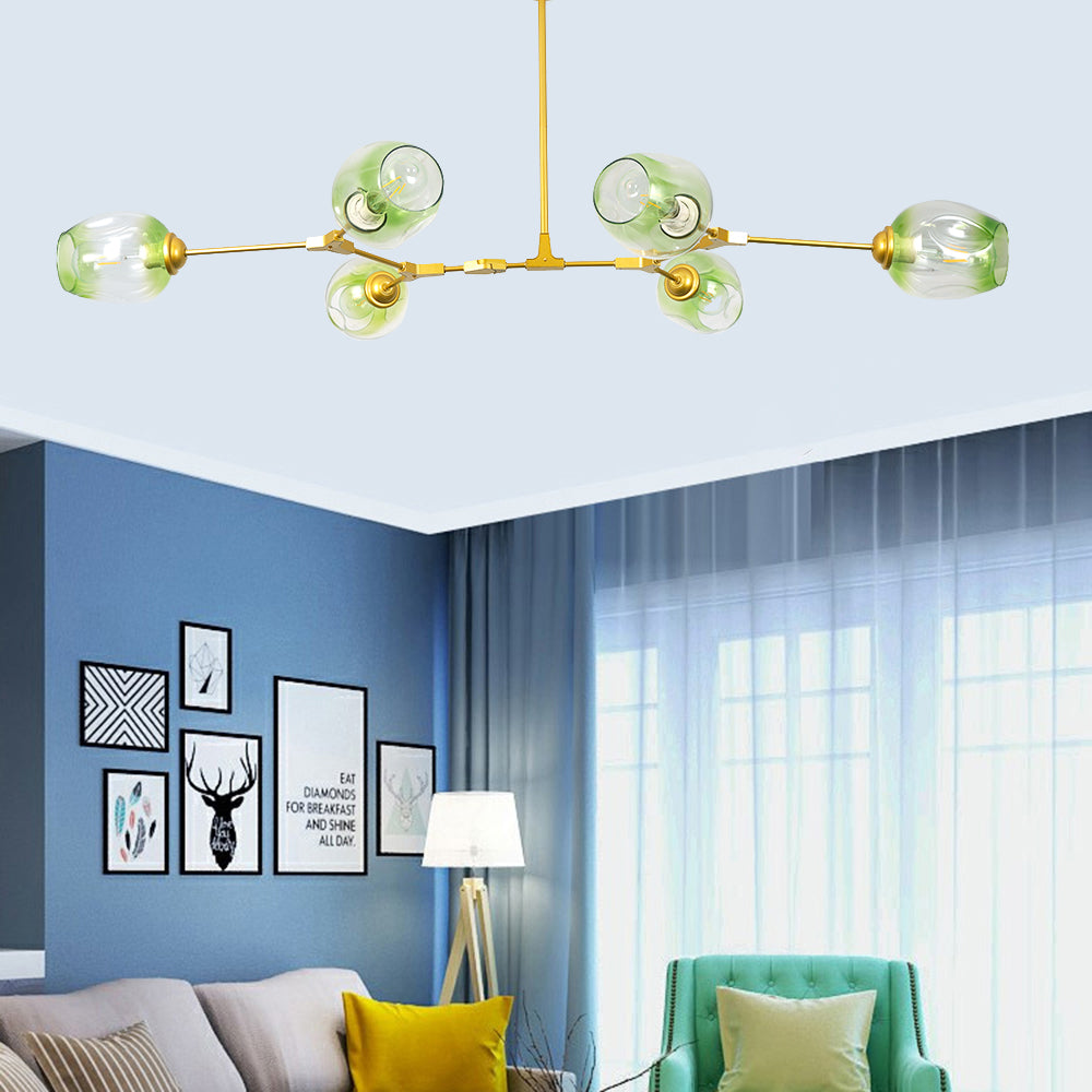 Valentina Nordic Modern Glass Pendant Light Bubble