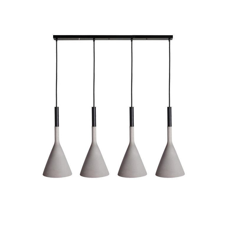 Veyloth Conical Concrete Pendant Light