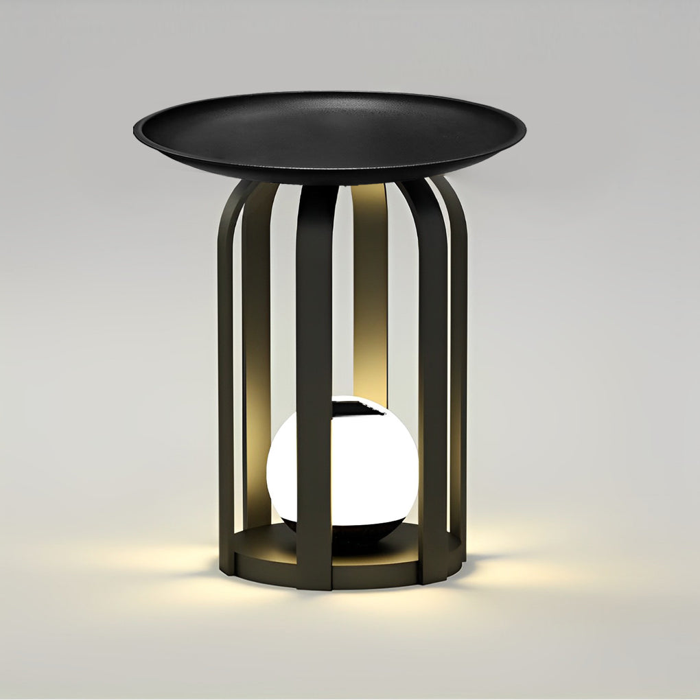 Trimx Classic Set of Iron Outdoor Table Floor Lamp