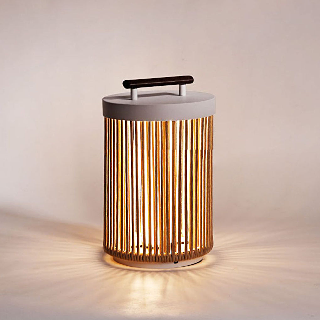 Lamont Handmade LED Modern Portable Steel Outdoor Lanterns