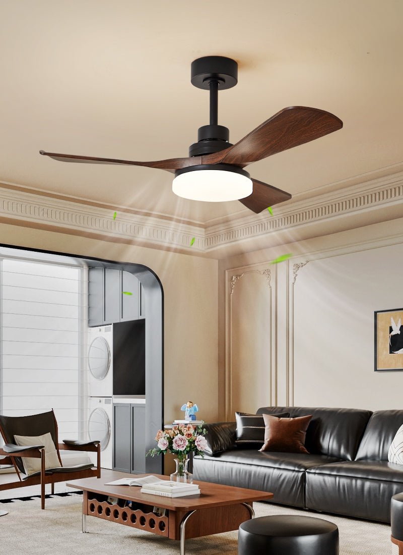 Ulvren Modern Ceiling Fan Light