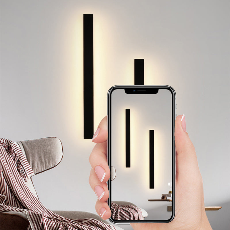 Arisha Ripple Minimalist Linear LED Outdoor Wall Lamp Garden Corridor Balcony