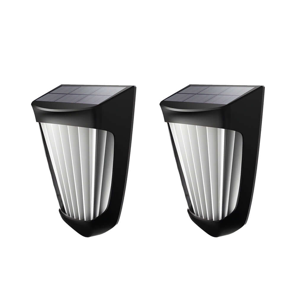 Chief Geometric Unique LED Solar ABS Outdoor Fence Lights