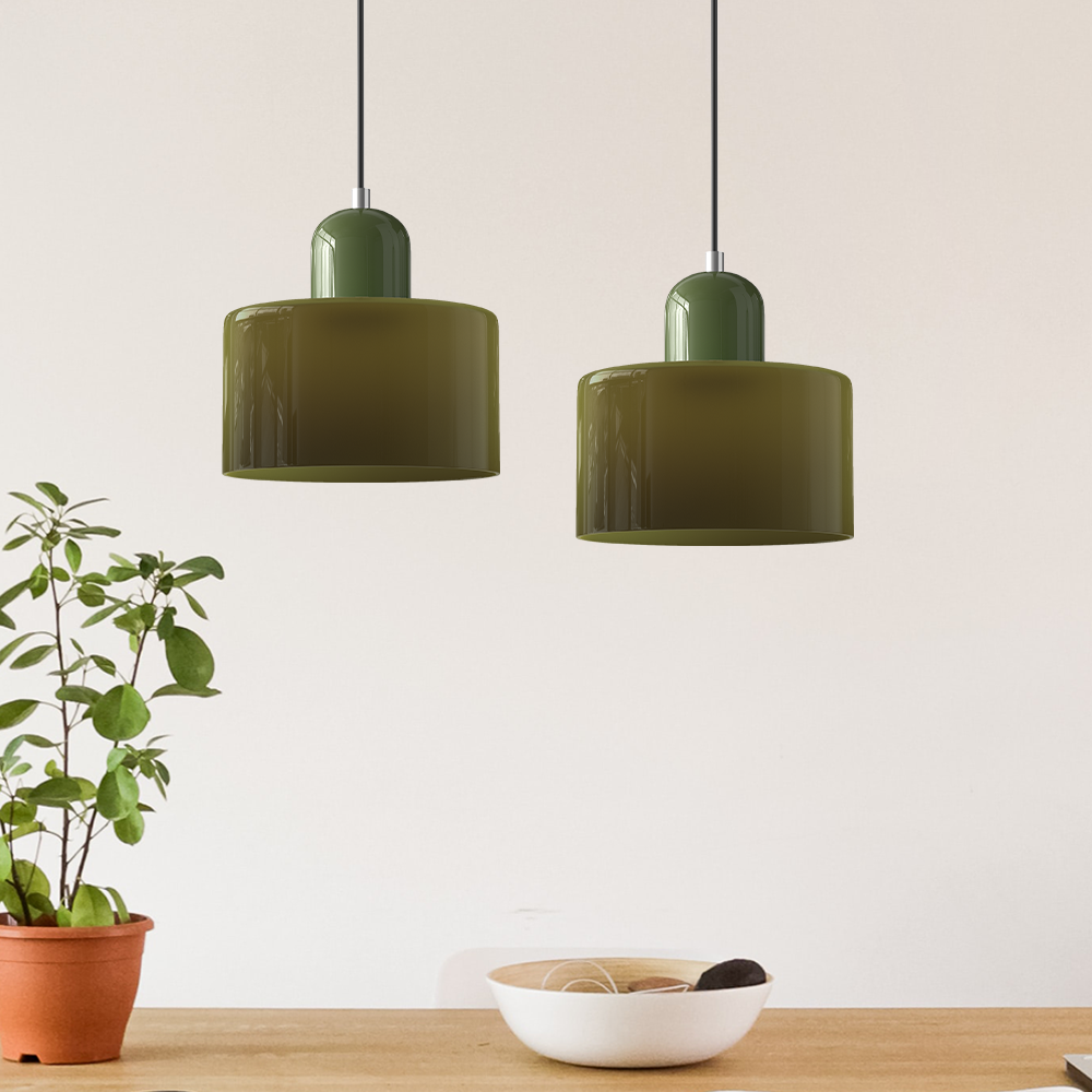 Valentina Modern Glass Kitchen Island Pendant Light