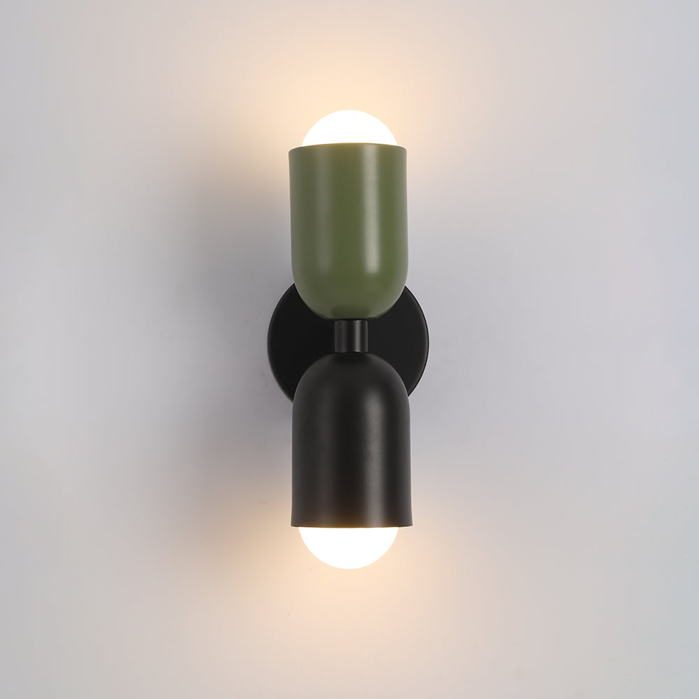 Valentina Modern Art Decoration Double-Headed Colorful Wall Light