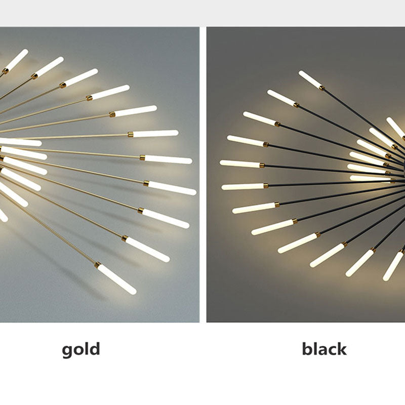 Arisha Modern Home Decoration Fireworks LED Ceiling Light