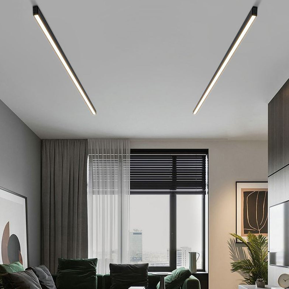 Arisha Modern LED Linear Flush Mount Ceiling Light