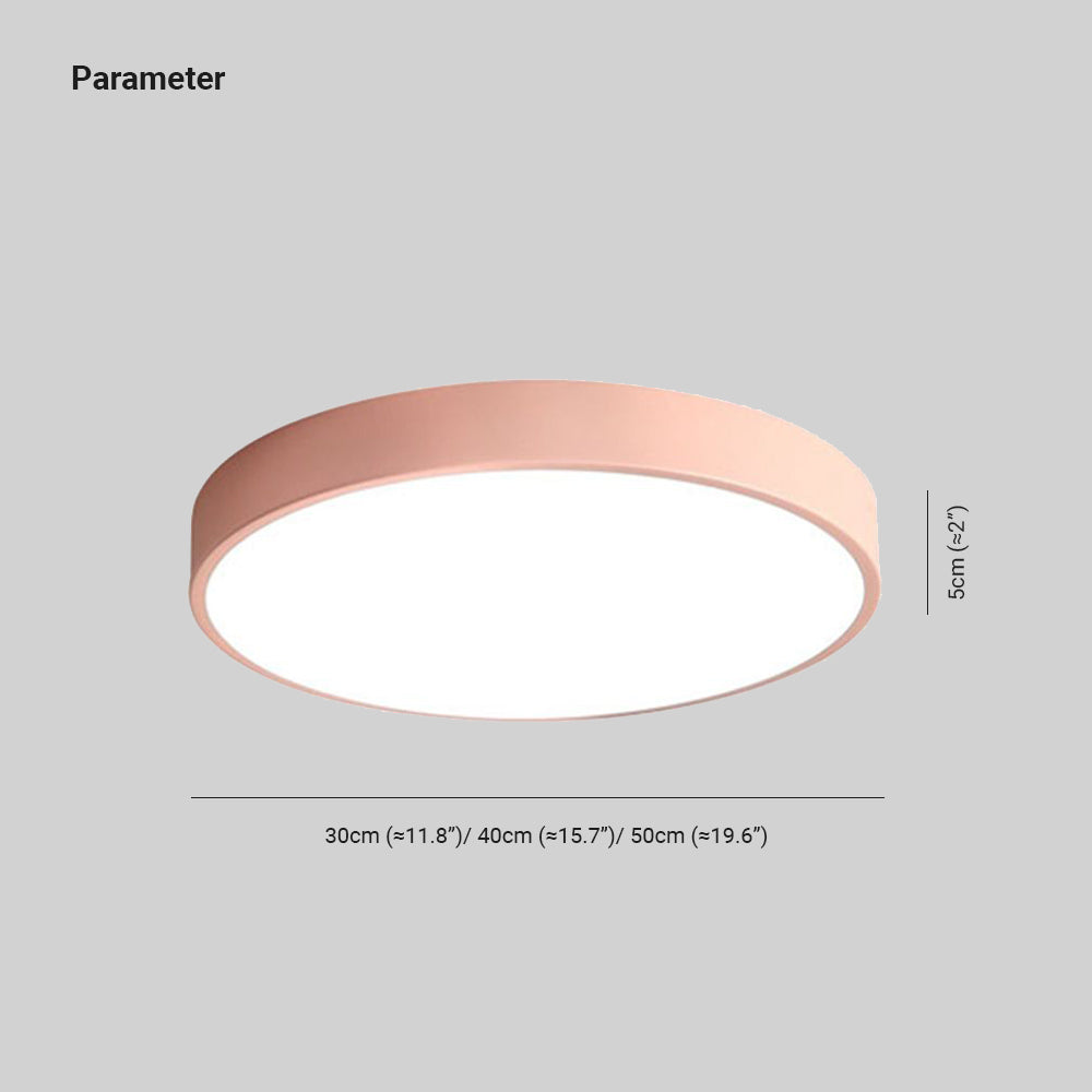 Valentina Ceiling Light Round Flush Mount Bedroom