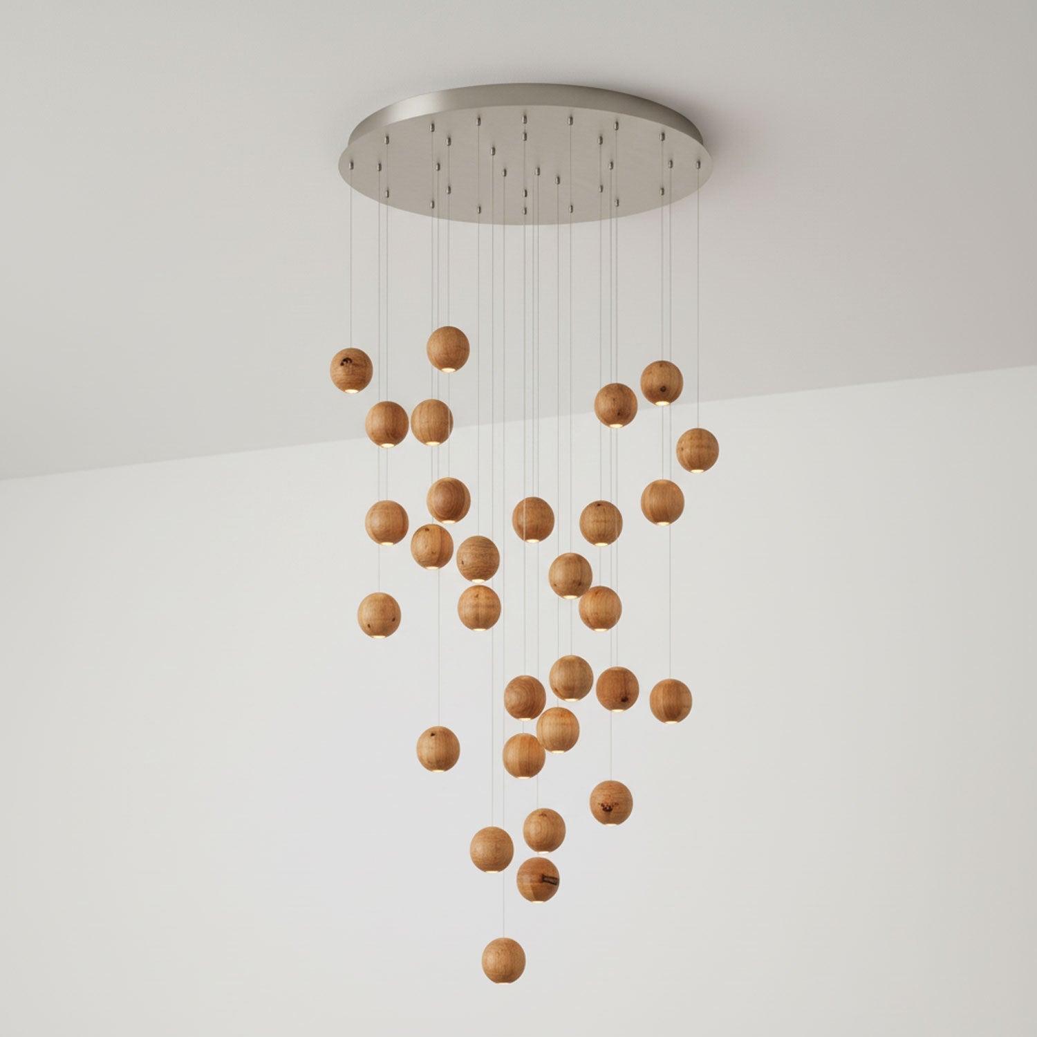 Orbwood Cluster Pendant Light