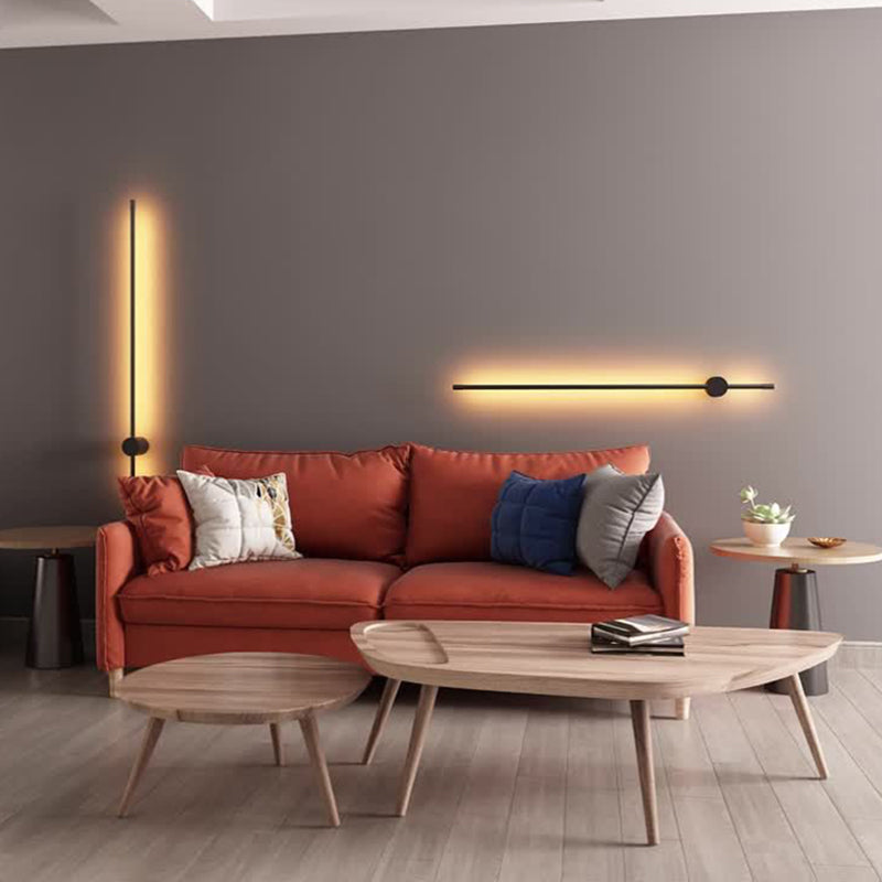 Arisha Minimalist Rotatable Linear LED Indoor Wall Lamp, Corridor