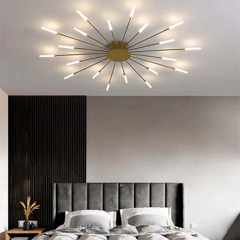 Arisha Fireworks Flush-Mount Ceiling Light Living Room