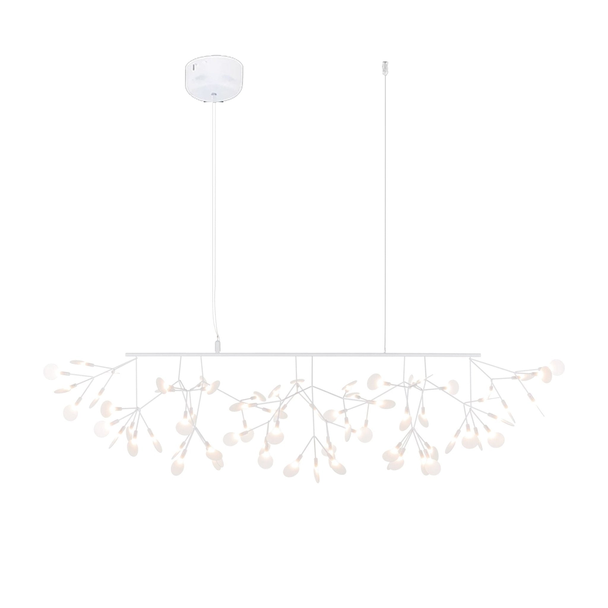Brenwen Chandelier LED Branch Long Linear Artistic