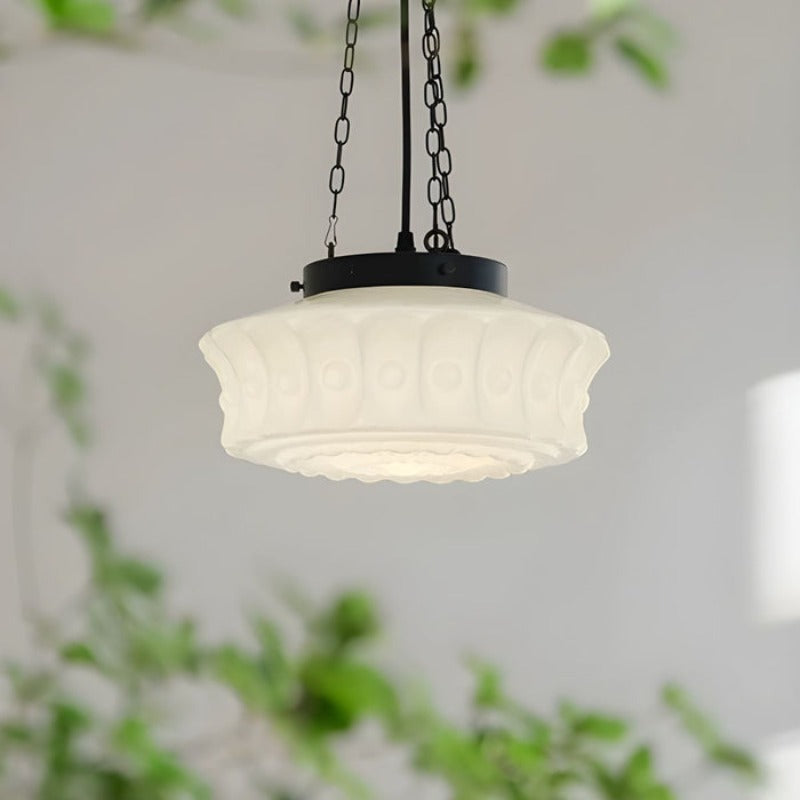 Valentina Vintage French Country Dome Pendant Light Living Room