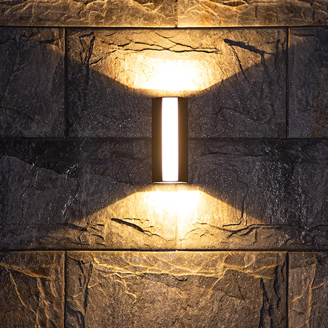 Nonfri Modern Style Aluminum Outdoor Wall Sconce