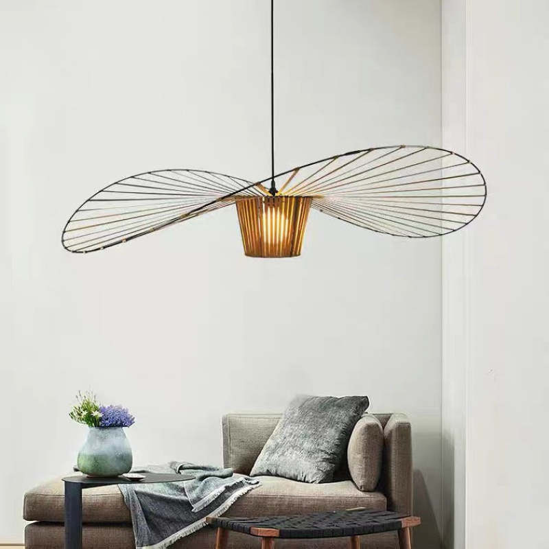 Ritta Modern Flower Fabric Pendant Light