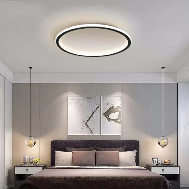 Arisha Flush Mount Ceiling Light Modern LED Round Hollow