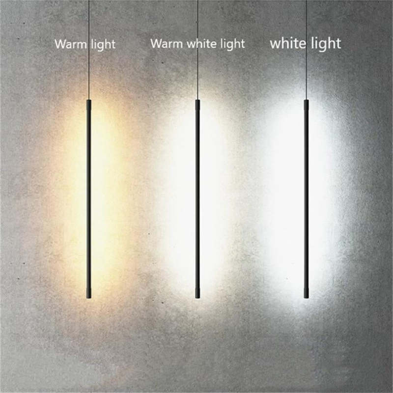 Arisha Minimalist Linear Acrylic Pendant Light