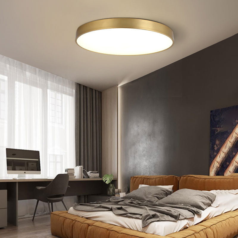 Arisha Nordic LED Round Flush Mount Ceiling Light &Acrylic