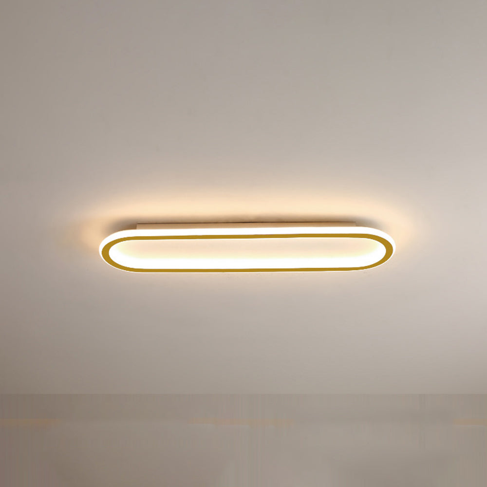 Arisha Minimalist Rectangular Flush Mount Ceiling Light