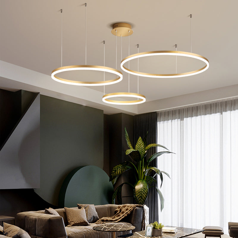 Arisha Modern Pendant Light Tir-Circle